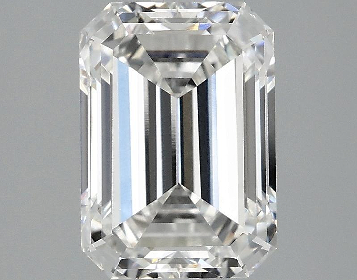 2.53 Carat Emerald Shaped Ideal Cut VS1 IGI Certified Lab Grown Diamond