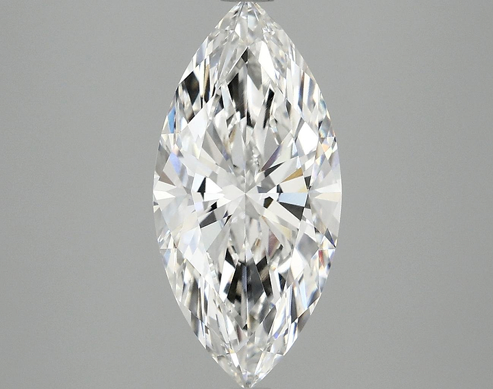2.7 Carat Marquise Shaped Excellent Cut VS1 IGI Certified Lab Grown Diamond