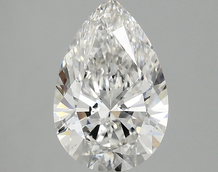 2.06 Carat Pear Shaped Excellent Cut VVS2 IGI Certified Lab Grown Diamond
