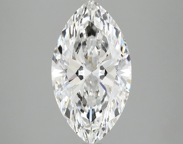 3.04 Carat Marquise Shaped Excellent Cut VS1 IGI Certified Lab Grown Diamond
