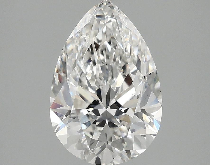 2.04 Carat Pear Shaped Excellent Cut VS2 IGI Certified Lab Grown Diamond
