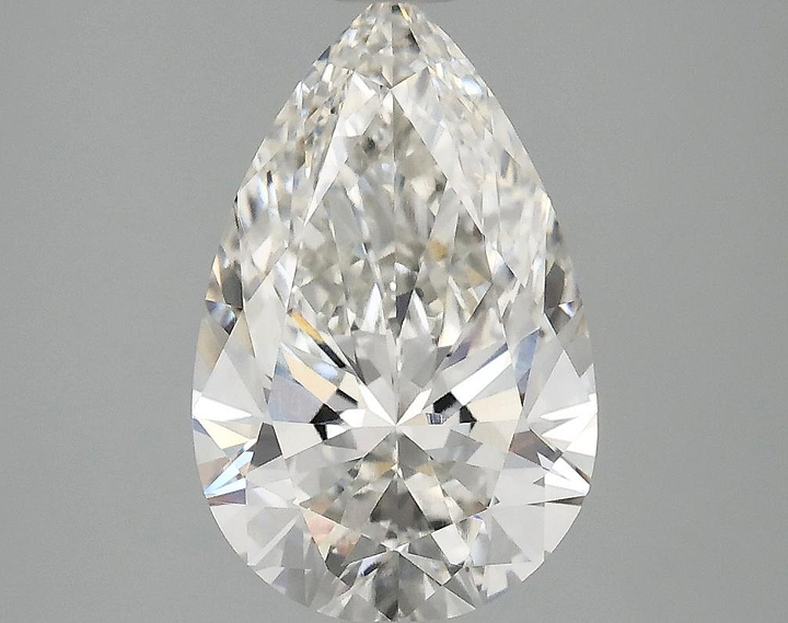 2.42 Carat Pear Shaped Ideal Cut VVS2 IGI Certified Lab Grown Diamond