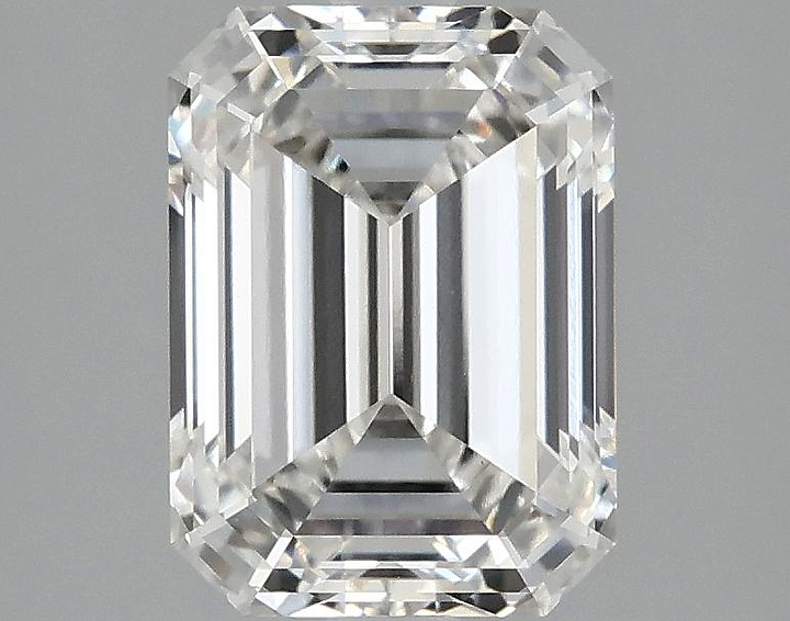2.48 Carat Emerald Shaped Excellent Cut VVS2 IGI Certified Lab Grown Diamond