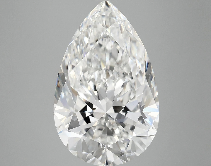 7.57 Carat Pear Shaped Ideal Cut VS1 IGI Certified Lab Grown Diamond