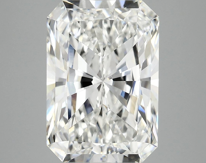 4.97 Carat Radiant Shaped Ideal Cut VVS2 IGI Certified Lab Grown Diamond
