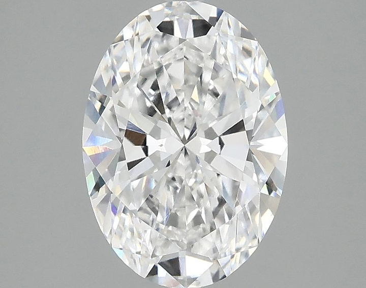 2.02 Carat Oval Shaped Ideal Cut VVS2 IGI Certified Lab Grown Diamond