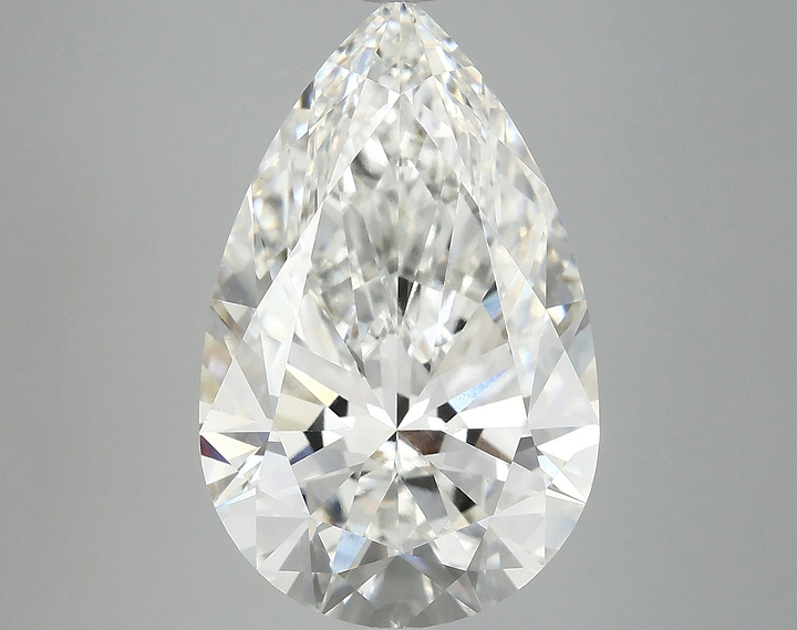 7.3 Carat Pear Shaped Ideal Cut VVS2 IGI Certified Lab Grown Diamond