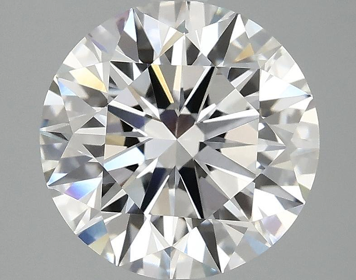 3.01 Carat Round Shaped Ideal Cut VVS2 IGI Certified Lab Grown Diamond