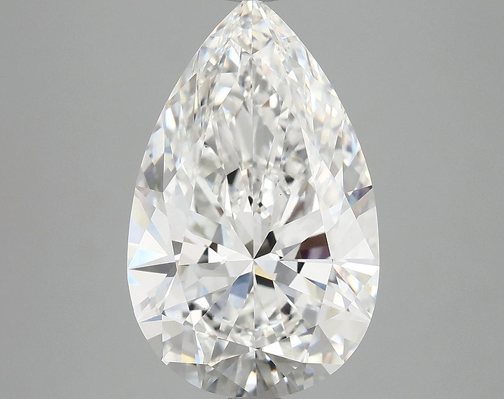 5.06 Carat Pear Shaped Ideal Cut VS1 IGI Certified Lab Grown Diamond