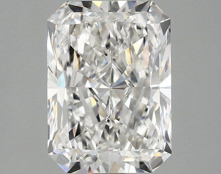3.01 Carat Radiant Shaped Excellent Cut VVS2 IGI Certified Lab Grown Diamond