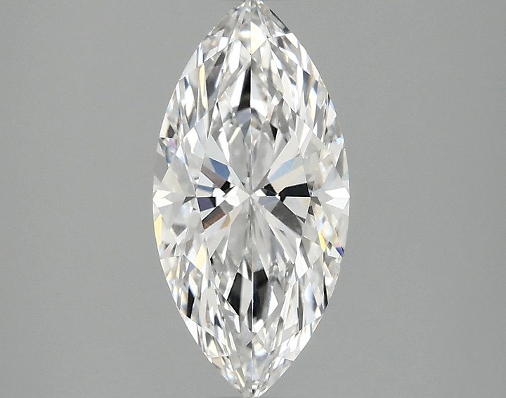 1.57 Carat Marquise Shaped Excellent Cut VVS2 IGI Certified Lab Grown Diamond