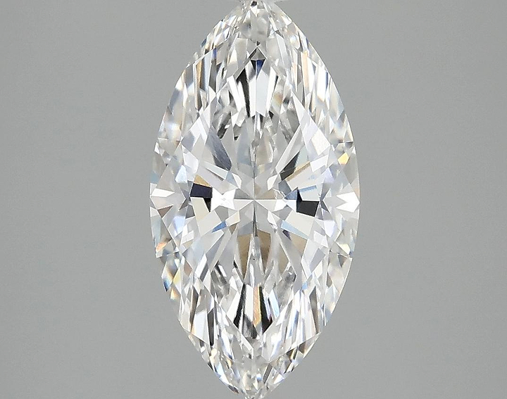 2.05 Carat Marquise Shaped Ideal Cut VS1 IGI Certified Lab Grown Diamond
