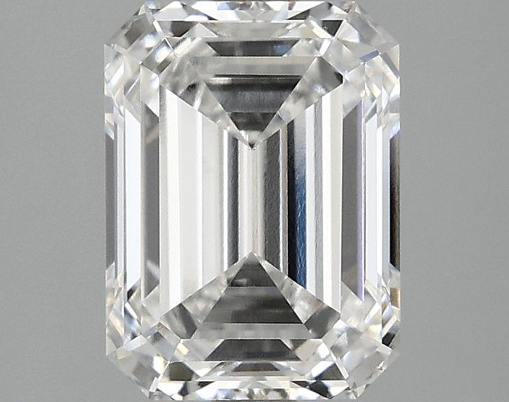2.56 Carat Emerald Shaped Excellent Cut VS1 IGI Certified Lab Grown Diamond