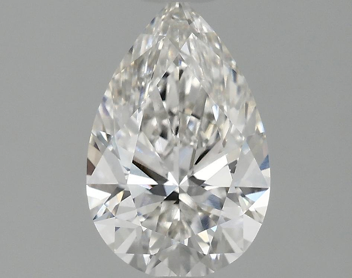 1.08 Carat Pear Shaped Ideal Cut VVS2 IGI Certified Lab Grown Diamond