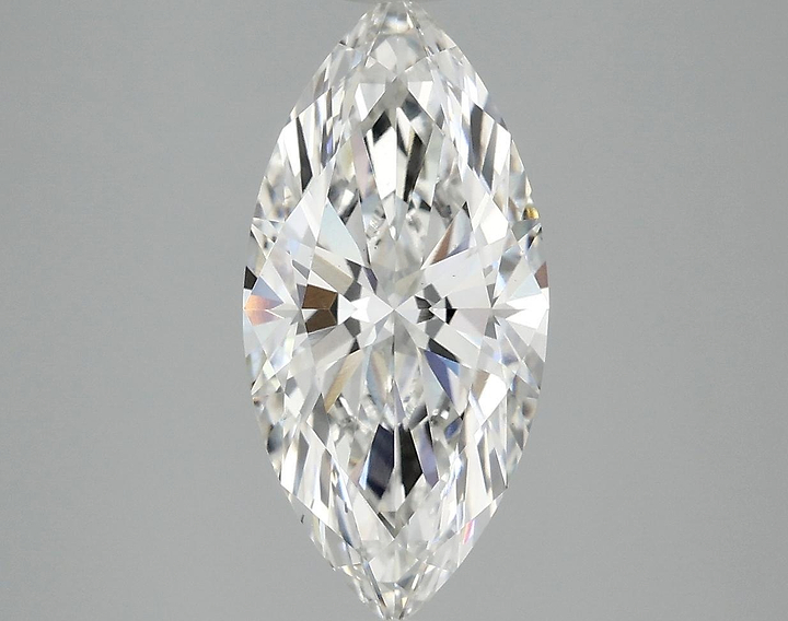 2.58 Carat Marquise Shaped Excellent Cut VS2 IGI Certified Lab Grown Diamond