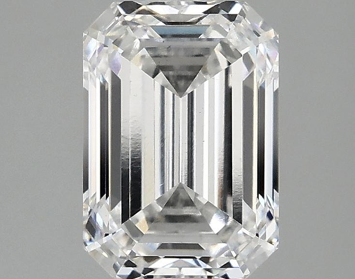 2.06 Carat Emerald Shaped Ideal Cut VS1 IGI Certified Lab Grown Diamond