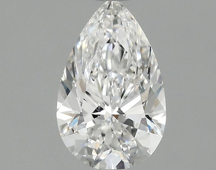 0.99 Carat Pear Shaped Ideal Cut VVS2 IGI Certified Lab Grown Diamond