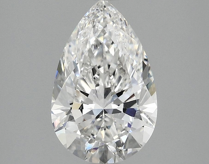 1.97 Carat Pear Shaped Ideal Cut VS1 IGI Certified Lab Grown Diamond