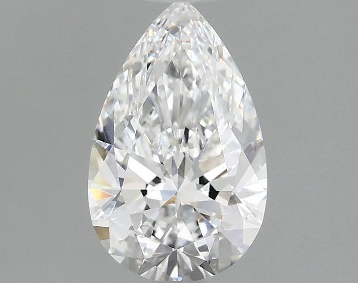 1.02 Carat Pear Shaped Ideal Cut VVS2 IGI Certified Lab Grown Diamond