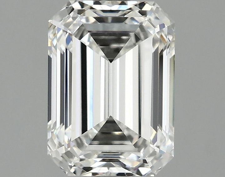2.07 Carat Emerald Shaped Excellent Cut VVS2 IGI Certified Lab Grown Diamond