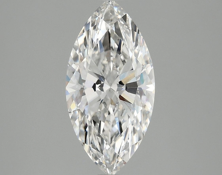 2.21 Carat Marquise Shaped Ideal Cut VVS2 IGI Certified Lab Grown Diamond
