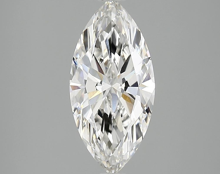 1.97 Carat Marquise Shaped Excellent Cut VVS1 IGI Certified Lab Grown Diamond