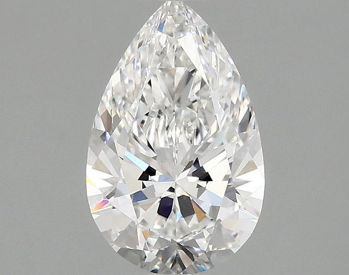 1.05 Carat Pear Shaped Ideal Cut VS1 IGI Certified Lab Grown Diamond