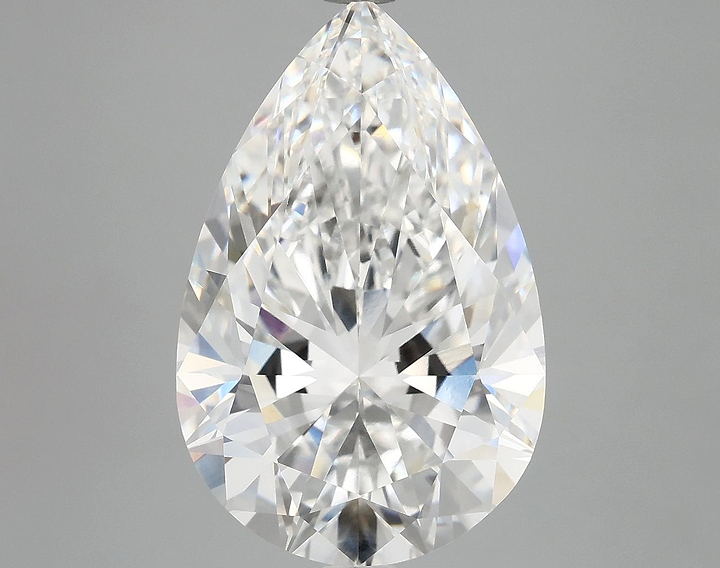 7.54 Carat Pear Shaped Ideal Cut VVS2 IGI Certified Lab Grown Diamond