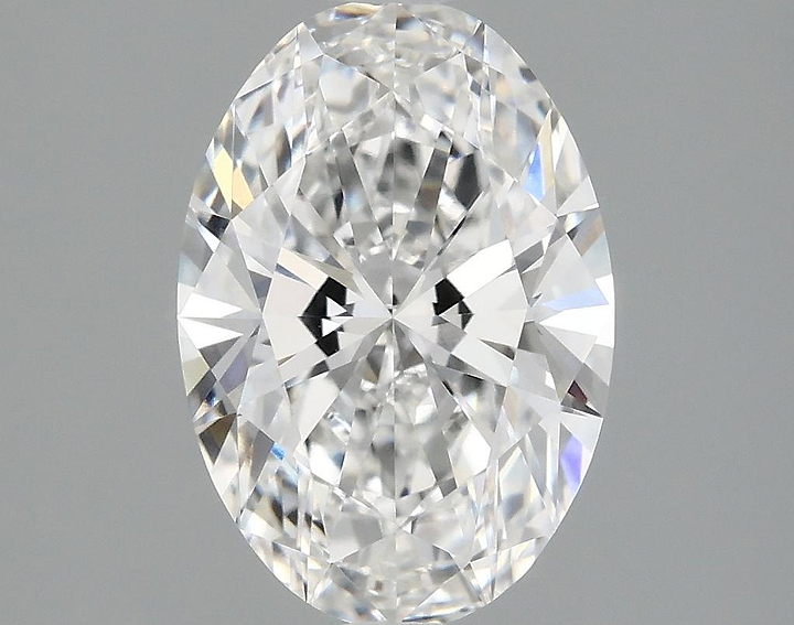 1.5 Carat Oval Shaped Ideal Cut VVS2 IGI Certified Lab Grown Diamond