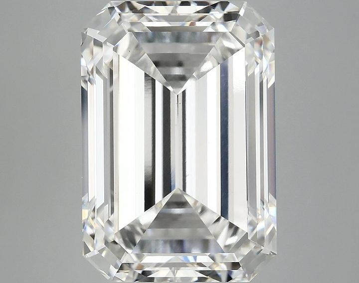 12.08 Carat Emerald Shaped Ideal Cut VS1 IGI Certified Lab Grown Diamond