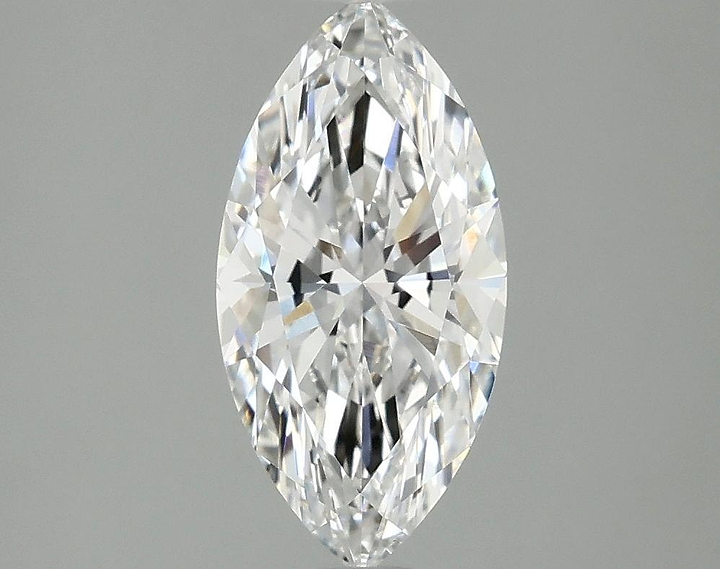 1.55 Carat Marquise Shaped Ideal Cut VVS2 IGI Certified Lab Grown Diamond