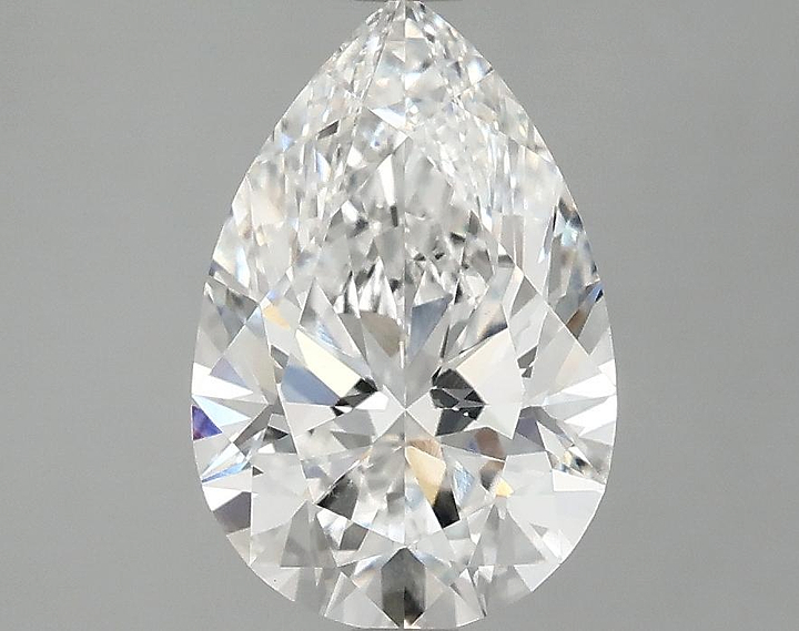 2.07 Carat Pear Shaped Excellent Cut VS1 IGI Certified Lab Grown Diamond