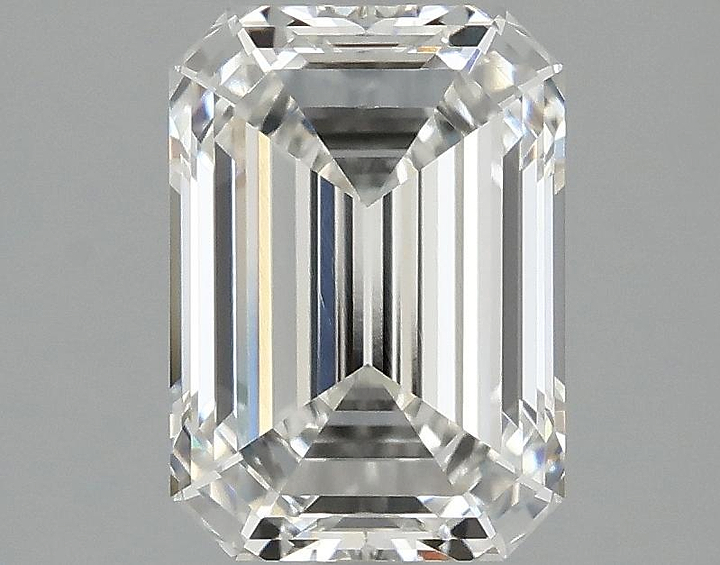 1.98 Carat Emerald Shaped Ideal Cut VS2 IGI Certified Lab Grown Diamond