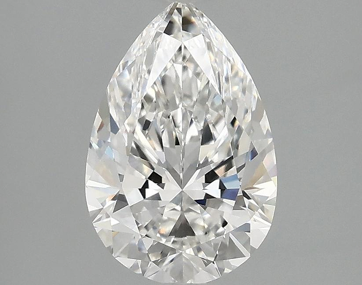 1.58 Carat Pear Shaped Excellent Cut VVS2 IGI Certified Lab Grown Diamond