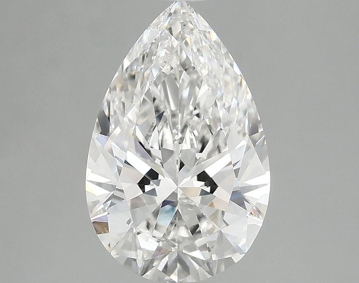 2.03 Carat Pear Shaped Ideal Cut VS1 IGI Certified Lab Grown Diamond