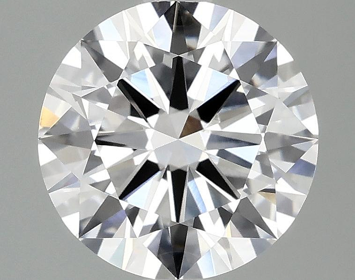 2.3 Carat Round Shaped Ideal Cut VVS2 IGI Certified Lab Grown Diamond