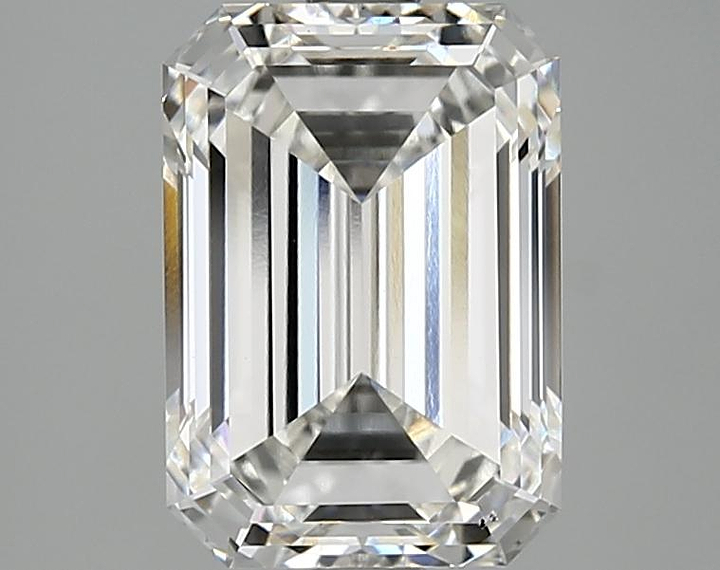 3.09 Carat Emerald Shaped Ideal Cut VS1 IGI Certified Lab Grown Diamond