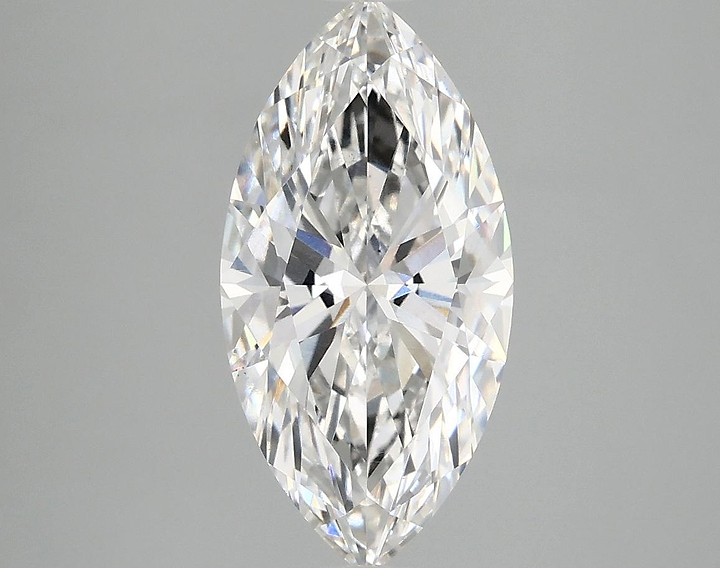2.52 Carat Marquise Shaped Ideal Cut VS1 IGI Certified Lab Grown Diamond