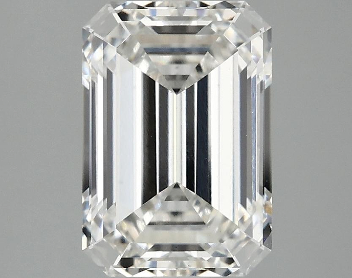 2.93 Carat Emerald Shaped Ideal Cut VS2 IGI Certified Lab Grown Diamond