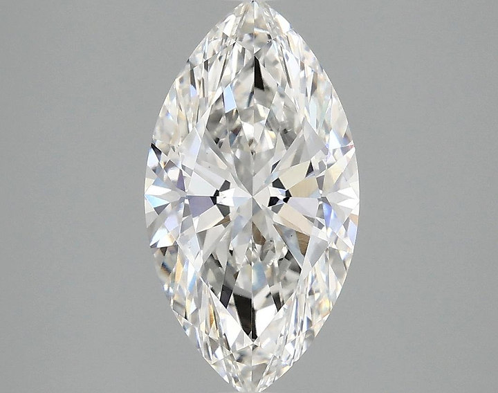 2.07 Carat Marquise Shaped Excellent Cut VS2 IGI Certified Lab Grown Diamond