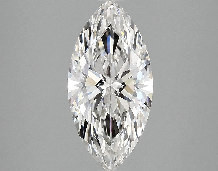 2.09 Carat Marquise Shaped Excellent Cut VS1 IGI Certified Lab Grown Diamond