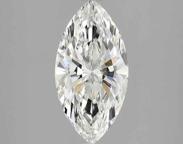 1.98 Carat Marquise Shaped Ideal Cut VVS2 IGI Certified Lab Grown Diamond