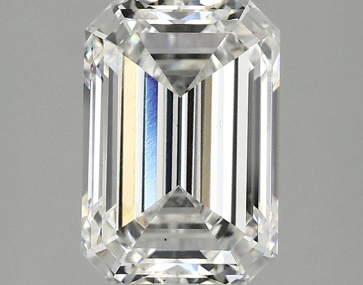 2.4 Carat Emerald Shaped Ideal Cut VS2 IGI Certified Lab Grown Diamond