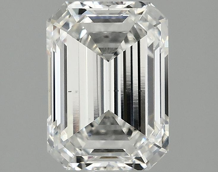 2.06 Carat Emerald Shaped Excellent Cut VS2 IGI Certified Lab Grown Diamond