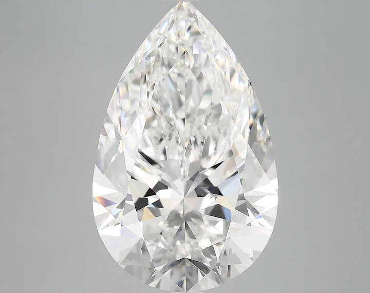 7.01 Carat Pear Shaped Ideal Cut VS1 IGI Certified Lab Grown Diamond