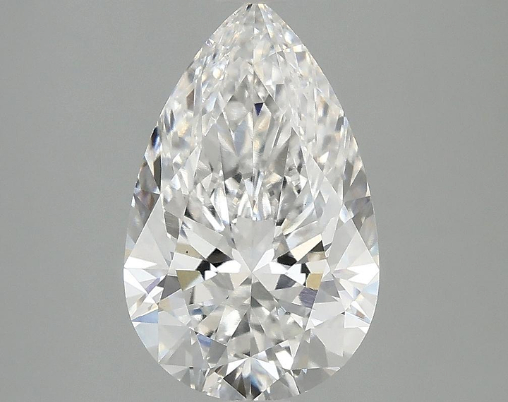 2.52 Carat Pear Shaped Ideal Cut VS1 IGI Certified Lab Grown Diamond