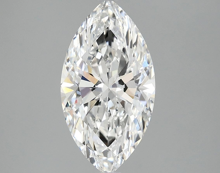 2.47 Carat Marquise Shaped Excellent Cut VS1 IGI Certified Lab Grown Diamond