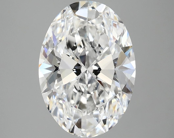 3.82 Carat Oval Shaped Ideal Cut VVS2 IGI Certified Lab Grown Diamond