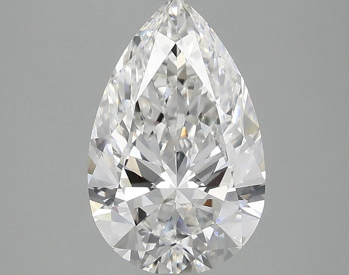 2.01 Carat Pear Shaped Ideal Cut VVS2 IGI Certified Lab Grown Diamond