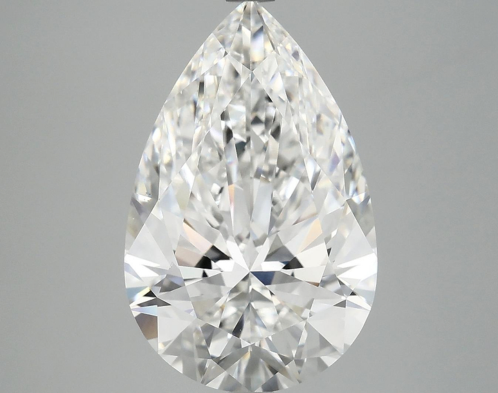 6.19 Carat Pear Shaped Ideal Cut VS1 IGI Certified Lab Grown Diamond